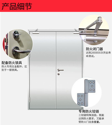 新輝門業 鋼質防火門，守護商品房與學校的消防安全底線